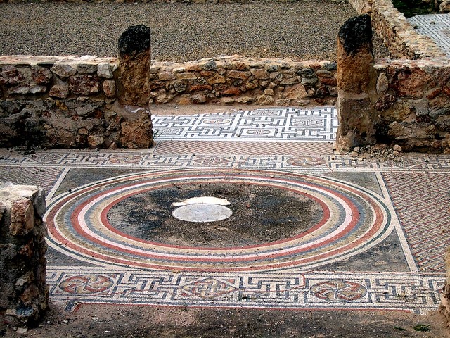 Posible mosaico del triclinium (El Palmeral, Santa Pola)