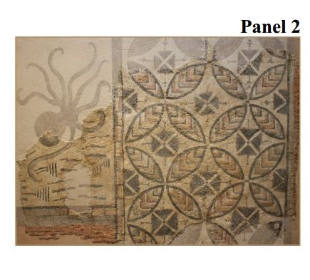 Mosaico de círculos secantes. Panel 2 (Batitales, Lugo)
