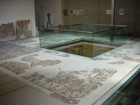 Mosaico geométrico (Los Cipreses, Jumilla)